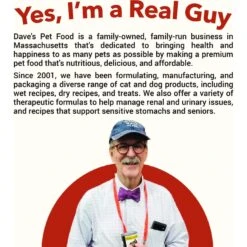 Dave's Pet Food Naturally Healthy Grain-Free Turkey Formula Canned Cat Food -PurePet Bites Shop 66734 PT6. AC SS1800 V1549556521