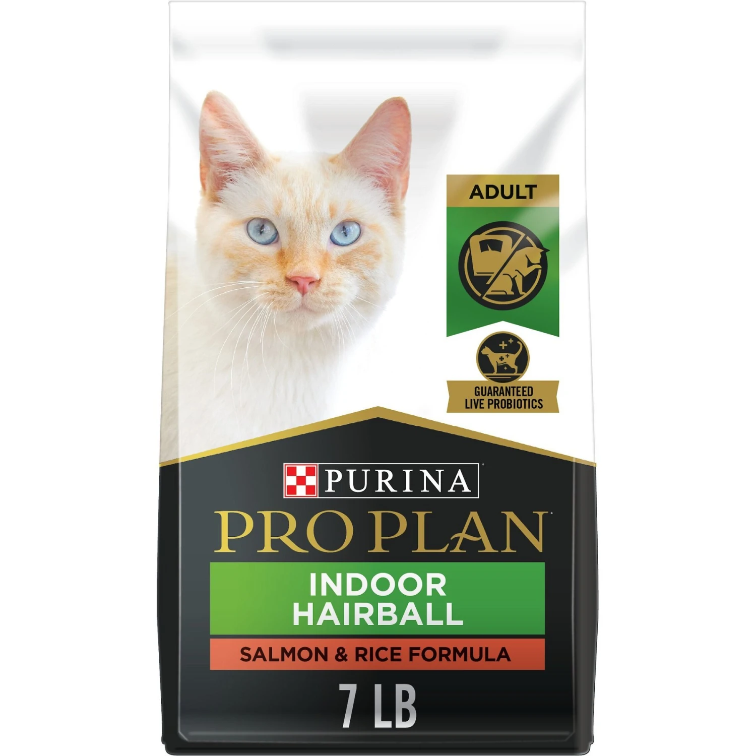 Purina Pro Plan Adult Indoor Hairball Management Salmon & Rice Formula Dry Cat Food 3 Purina Pro Plan Adult Indoor Hairball Management Salmon & Rice Formula Dry Cat Food