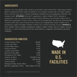 Purina Pro Plan Adult Salmon & Rice Formula Dry Cat Food 16 Purina Pro Plan Adult Salmon & Rice Formula Dry Cat Food -PurePet Bites Shop 67936 PT5. AC SS1800 V1649197299