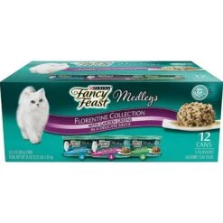 Fancy Feast Medleys Florentine Collection Pack Canned Cat Food & PrettyLitter Health Monitoring Cat Litter -PurePet Bites Shop 683158 PT1. AC SS1800 V1670252107