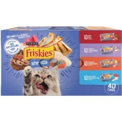 Friskies Shreds In Gravy Variety Pack Canned Cat Food & PrettyLitter Health Monitoring Cat Litter -PurePet Bites Shop 683214 PT5. AC SS1800 V1666184349