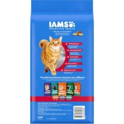 Iams Proactive Health Healthy Enjoyment Immune Support Chicken & Beef Adult Dry Cat Food -PurePet Bites Shop 690830 PT1. AC SS1800 V1667355618