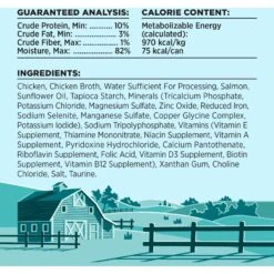 BIXBI Liberty Chicken & Salmon Recipe In Broth Grain-Free Wet Cat Food, 2.75-oz Can, Case Of 24 -PurePet Bites Shop 691302 PT3. AC SS1800 V1666839175