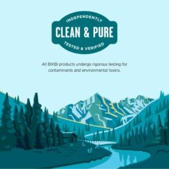 BIXBI Liberty Chicken & Salmon Recipe In Broth Grain-Free Wet Cat Food, 2.75-oz Can, Case Of 24 -PurePet Bites Shop 691302 PT5. AC SS1800 V1666839422