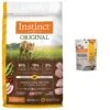 Instinct Original Grain-Free Recipe With Real Chicken Freeze-Dried Raw Coated Dry Cat Food & Instinct Raw Boost Mixers Chicken Recipe Grain-Free Freeze-Dried Cat Food Topper
