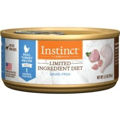 Instinct Original Grain-Free Pate Real Chicken Recipe Wet Canned Cat Food & Instinct Limited Ingredient Diet Grain-Free Pate Real Turkey Recipe Natural Wet Canned Cat Food -PurePet Bites Shop 693606 PT5. AC SS1800 V1681218915