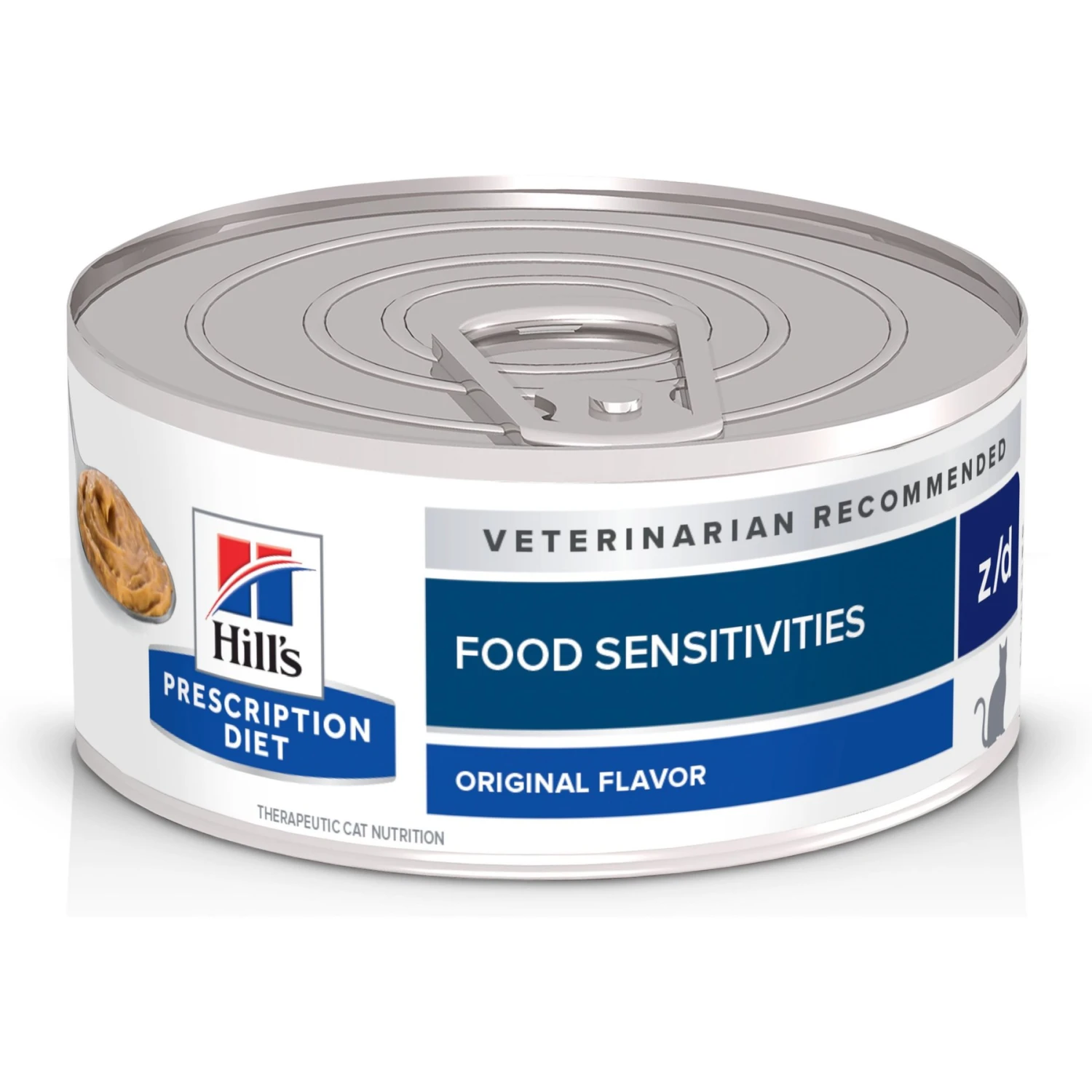 Hill's Prescription Diet Z/d Skin/Food Sensitivities Original Flavor Wet Cat Food 3 Hill's Prescription Diet Z/d Skin/Food Sensitivities Original Flavor Wet Cat Food