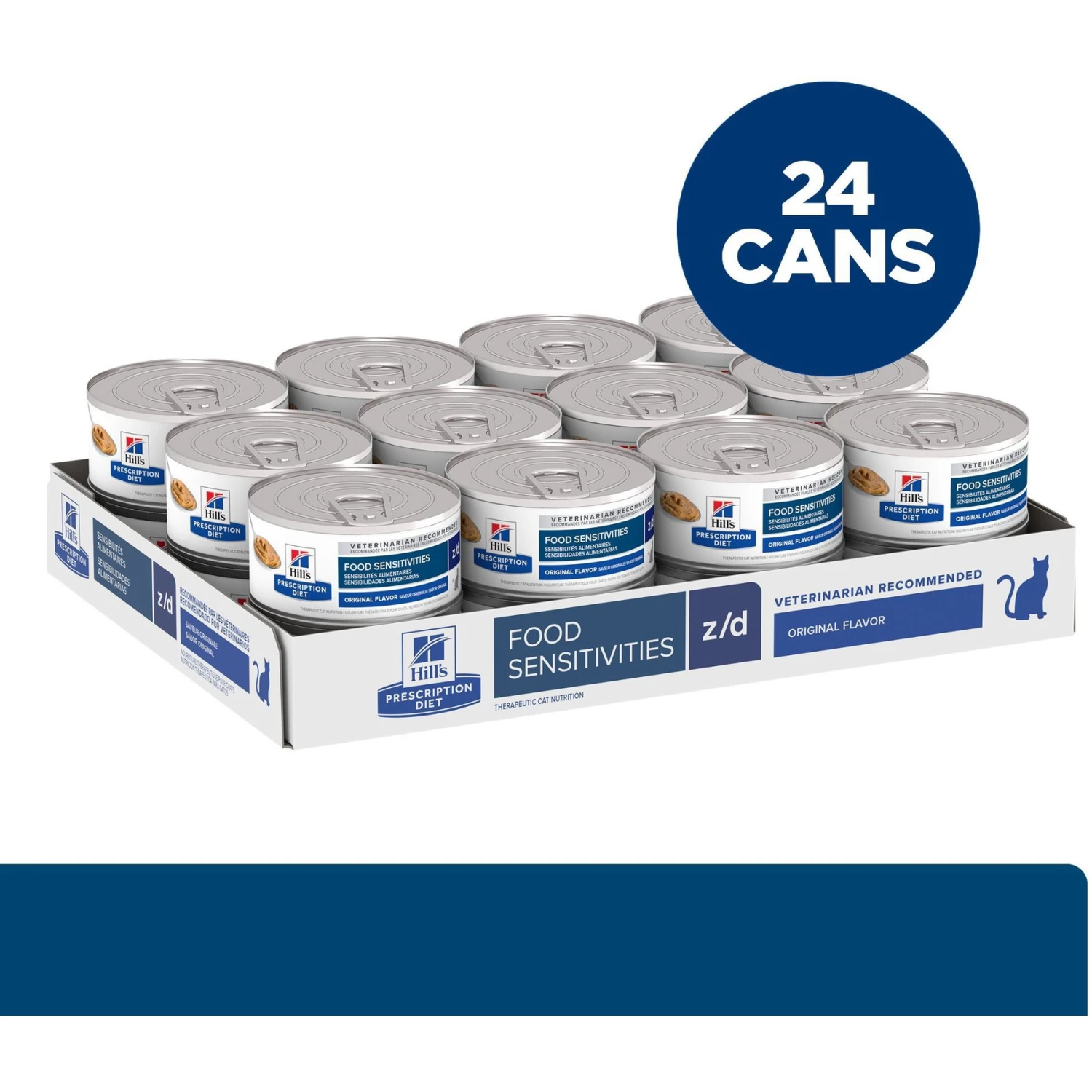 Hill's Prescription Diet Z/d Skin/Food Sensitivities Original Flavor Wet Cat Food 4 Hill's Prescription Diet Z/d Skin/Food Sensitivities Original Flavor Wet Cat Food - Image 2