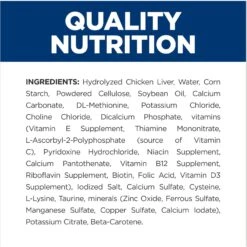 Hill's Prescription Diet Z/d Skin/Food Sensitivities Original Flavor Wet Cat Food 18 Hill's Prescription Diet Z/d Skin/Food Sensitivities Original Flavor Wet Cat Food -PurePet Bites Shop 69815 PT7. AC SS1800 V1688073649