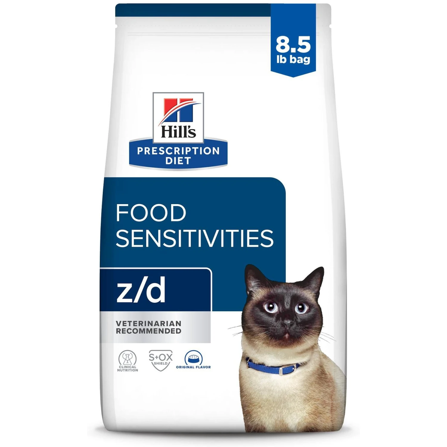 Hill's Prescription Diet Z/d Skin/Food Sensitivities Original Flavor Dry Cat Food 3 Hill's Prescription Diet Z/d Skin/Food Sensitivities Original Flavor Dry Cat Food