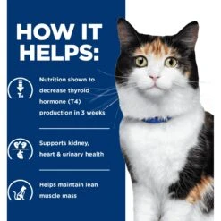 Hill's Prescription Diet Y/d Thyroid Care Original Flavor Dry Cat Food -PurePet Bites Shop 69818 PT3. AC SS1800 V1651178544