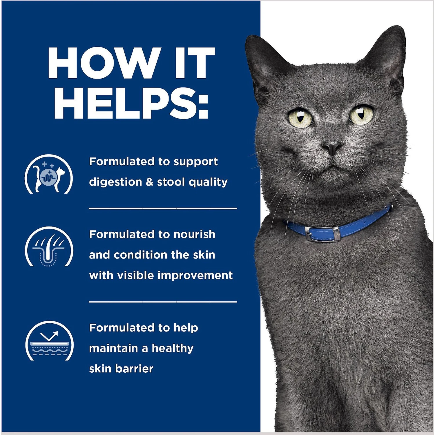 Hill's Prescription Diet D/d Skin/Food Sensitivities Duck & Green Pea Dry Cat Food 7 Hill's Prescription Diet D/d Skin/Food Sensitivities Duck & Green Pea Dry Cat Food - Image 5