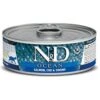 Farmina N&D Ocean Salmon, Codfish & Shrimp Grain-Free Wet Cat Food, 2.46-oz Can, Case Of 24 -PurePet Bites Shop 734550 MAIN. AC SS1800 V1670441011