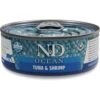 Farmina N&D Ocean Tuna & Shrimp Grain-Free Wet Cat Food, 2.46-oz Can, Case Of 24 2 Farmina N&D Ocean Tuna & Shrimp Grain-Free Wet Cat Food, 2.46-oz Can, Case Of 24 -PurePet Bites Shop 734614 MAIN. AC SS1800 V1670441442