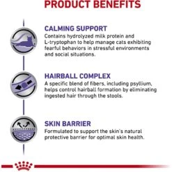 Royal Canin Veterinary Diet Adult Calm Dry Cat Food -PurePet Bites Shop 73703 PT2. AC SS1800 V1642609282