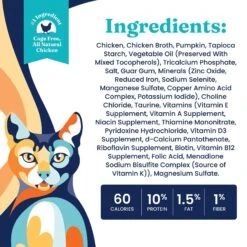 Solid Gold Nature's Harmony Chicken & Pumpkin Recipe In Gravy Grain-Free Wet Cat Food, 2.8-oz Can, 24 Count -PurePet Bites Shop 739158 PT3. AC SS1800 V1670944001