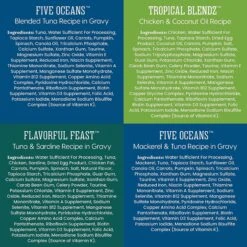 Solid Gold Feline Favorites Variety Pack Grain-Free Wet Cat Food, 3-oz Can, Case Of 12 -PurePet Bites Shop 739190 PT4. AC SS1800 V1684874971