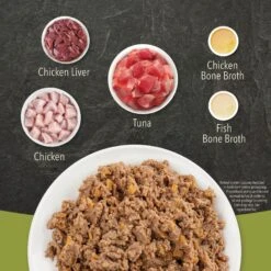 ACANA Tuna + Chicken In Bone Broth Grain-Free Wet Cat Food -PurePet Bites Shop 741110 PT3. AC SS1800 V1681756540