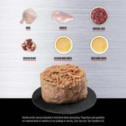 ORIJEN Duck + Chicken Entree In Bone Broth Wet Cat Food -PurePet Bites Shop 741366 PT3. AC SS1800 V1681755476