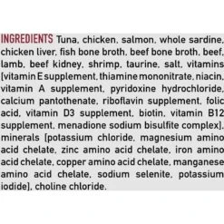 ORIJEN Tuna, Salmon + Beef Entree In Bone Broth Wet Cat Food -PurePet Bites Shop 741510 PT5. AC SS1800 V1681754171