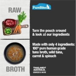 PureBites Cat Broths Tuna & Vegetables Food Topping 11 PureBites Cat Broths Tuna & Vegetables Food Topping -PurePet Bites Shop 750478 PT2. AC SS1800 V1677615454