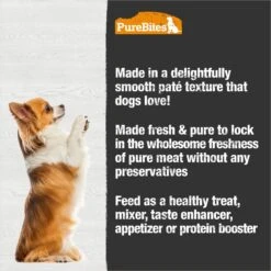 PureBites Dog Pates Duck Food Topping, 2.5-oz Can -PurePet Bites Shop 750702 PT3. AC SS1800 V1677615453