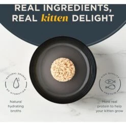 Reveal Natural Limited Ingredient Grain-Free Chicken Breast In Broth Wet Kitten Food, 2.47-oz, Case Of 12 -PurePet Bites Shop 752446 PT3. AC SS1800 V1673648125