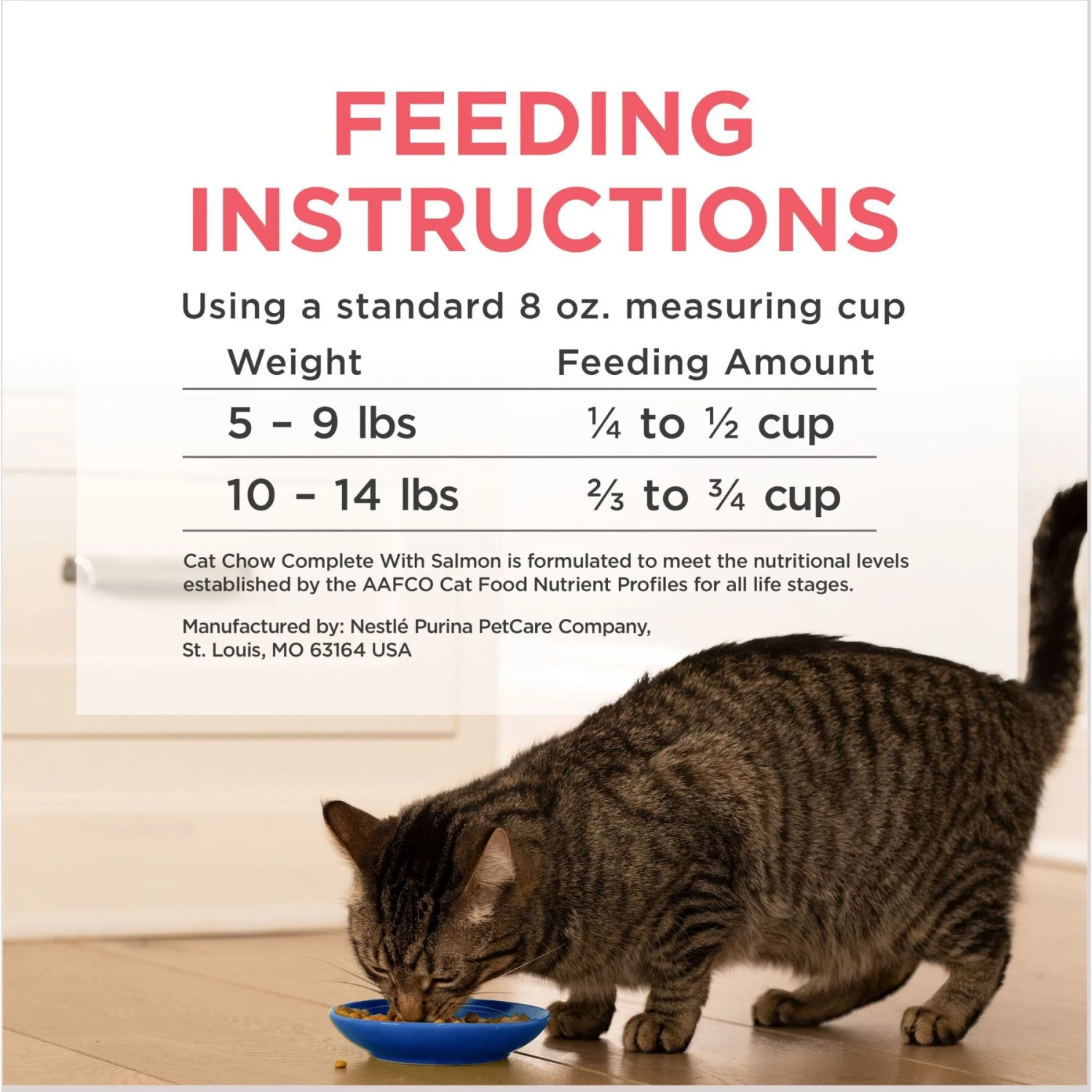 Cat Chow Complete High Protein Salmon Dry Cat Food 11 Cat Chow Complete High Protein Salmon Dry Cat Food - Image 9