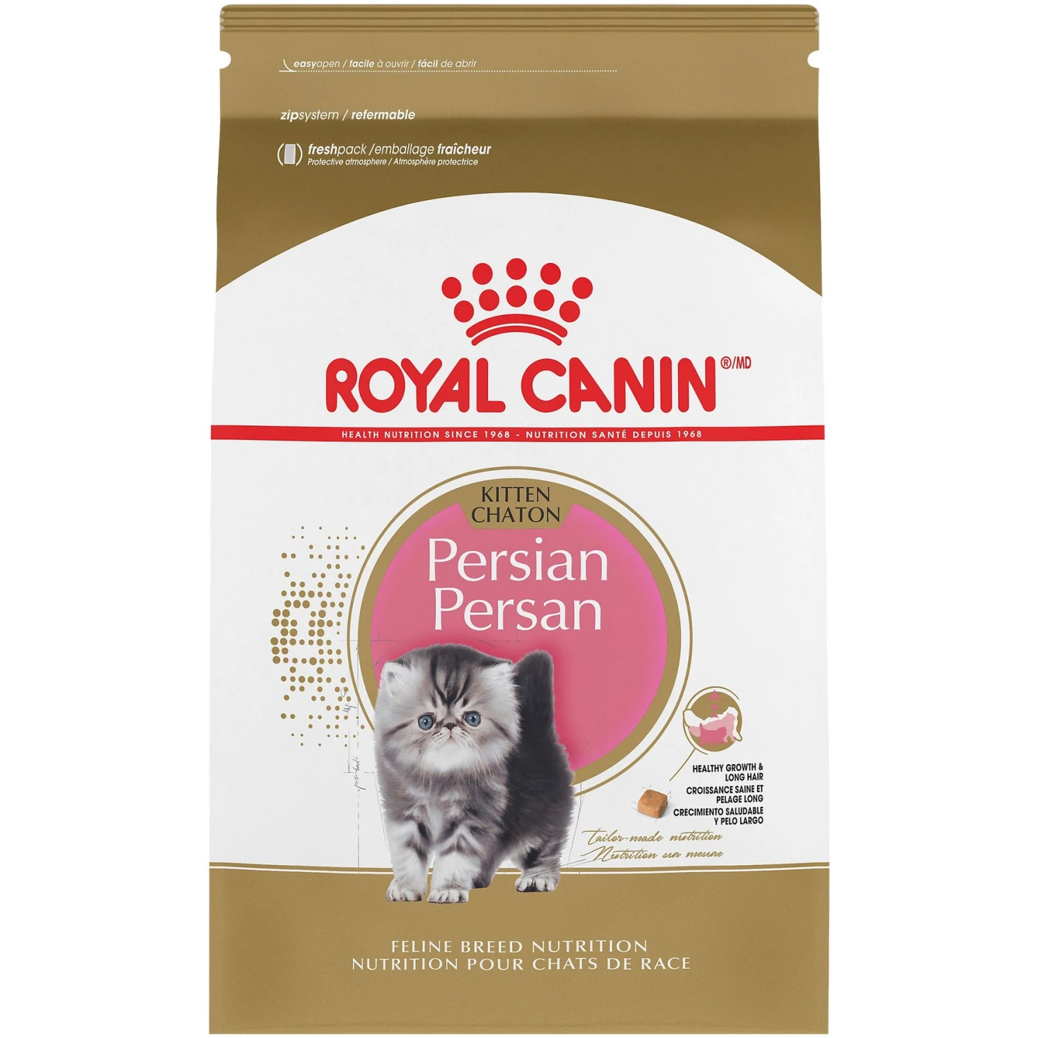 Royal Canin Feline Breed Nutrition Persian Kitten Dry Cat Food, 3-lb Bag 3 Royal Canin Feline Breed Nutrition Persian Kitten Dry Cat Food, 3-lb Bag