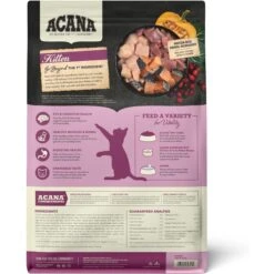 ACANA Highest Protein Grain-Free Dry Kitten Food, 4-lb Bag -PurePet Bites Shop 755518 PT2. AC SS1800 V1690917836