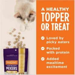 Instinct Boost Mixers Multivitamin Grain-Free Freeze-Dried Raw Adult 7+ Cat Food Topper, 5.5-oz Bag -PurePet Bites Shop 755750 PT6. AC SS1800 V1690814742