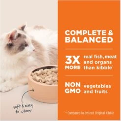 Instinct Meals Wild-Caught Alaskan Pollock Recipe Grain-Free Freeze-Dried Raw Cat Food, 9-oz Bag -PurePet Bites Shop 755806 PT4. AC SS1800 V1690813364