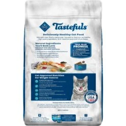 Blue Buffalo Tastefuls Weight Control Natural Chicken Adult Dry Cat Food -PurePet Bites Shop 75644 PT1. AC SS1800 V1663710766