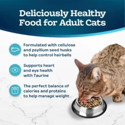 Blue Buffalo Tastefuls Weight Control Natural Chicken Adult Dry Cat Food -PurePet Bites Shop 75644 PT3. AC SS1800 V1663714401