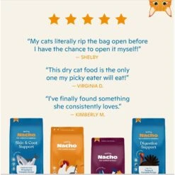 Made By Nacho Skin & Coat Support Sustainably Caught Whitefish & Pumpkin Recipe Dry Cat Food -PurePet Bites Shop 756454 PT4. AC SS1800 V1698247063