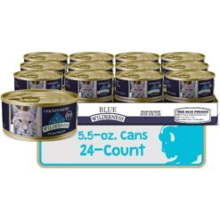 Blue Buffalo Wilderness Mature Chicken Recipe Grain-Free Canned Cat Food -PurePet Bites Shop 75647 PT1. AC SS1800 V1646779294