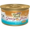 Fancy Feast Gravy Lovers Salmon & Sole Feast In Seared Salmon Flavor Gravy Gourmet Wet Cat Food -PurePet Bites Shop 75972 MAIN. AC SS1800 V1692885836