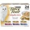 Fancy Feast Delights With Cheddar Grilled Variety Pack Canned Cat Food -PurePet Bites Shop 75992 MAIN. AC SS1800 V1693927886