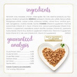 Fancy Feast Flaked Tuna & Mackerel Feast Wet Cat Food -PurePet Bites Shop 76061 PT5. AC SS1800 V1700170158