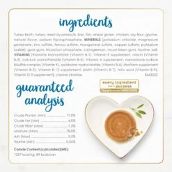 Fancy Feast Chunky Turkey Feast Wet Cat Food -PurePet Bites Shop 76067 PT6. AC SS1800 V1694027467