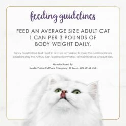 Fancy Feast Grilled Beef Feast In Gravy Canned Cat Food -PurePet Bites Shop 76069 PT8. AC SS1800 V1683832307