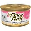 Fancy Feast Grilled Salmon & Shrimp Feast In Gravy Canned Cat Food -PurePet Bites Shop 76085 MAIN. AC SS1800 V1683912542