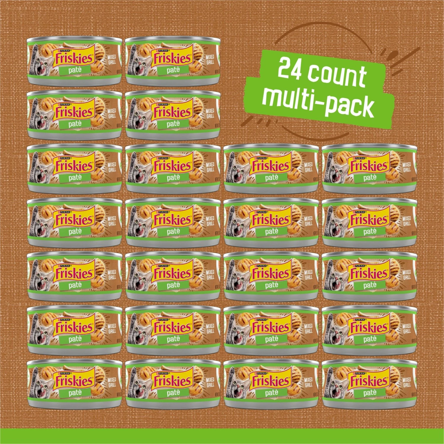 Friskies Classic Pate Mixed Grill Canned Cat Food 4 Friskies Classic Pate Mixed Grill Canned Cat Food - Image 2
