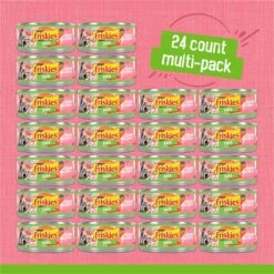 Friskies Pate Salmon Dinner Canned Cat Food -PurePet Bites Shop 76196 PT1. AC SS1800 V1699391293
