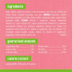 Friskies Pate Salmon Dinner Canned Cat Food -PurePet Bites Shop 76196 PT5. AC SS1800 V1700161104