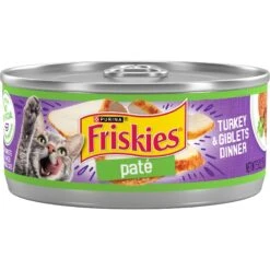 Friskies Classic Pate Turkey & Giblets Dinner Canned Cat Food