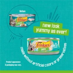 Friskies Classic Pate Sea Captain's Choice Canned Cat Food -PurePet Bites Shop 76214 PT2. AC SS1800 V1700156864