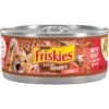 Friskies Extra Gravy Chunky With Beef In Savory Gravy Canned Cat Food -PurePet Bites Shop 76286 MAIN. AC SS1800 V1699371199