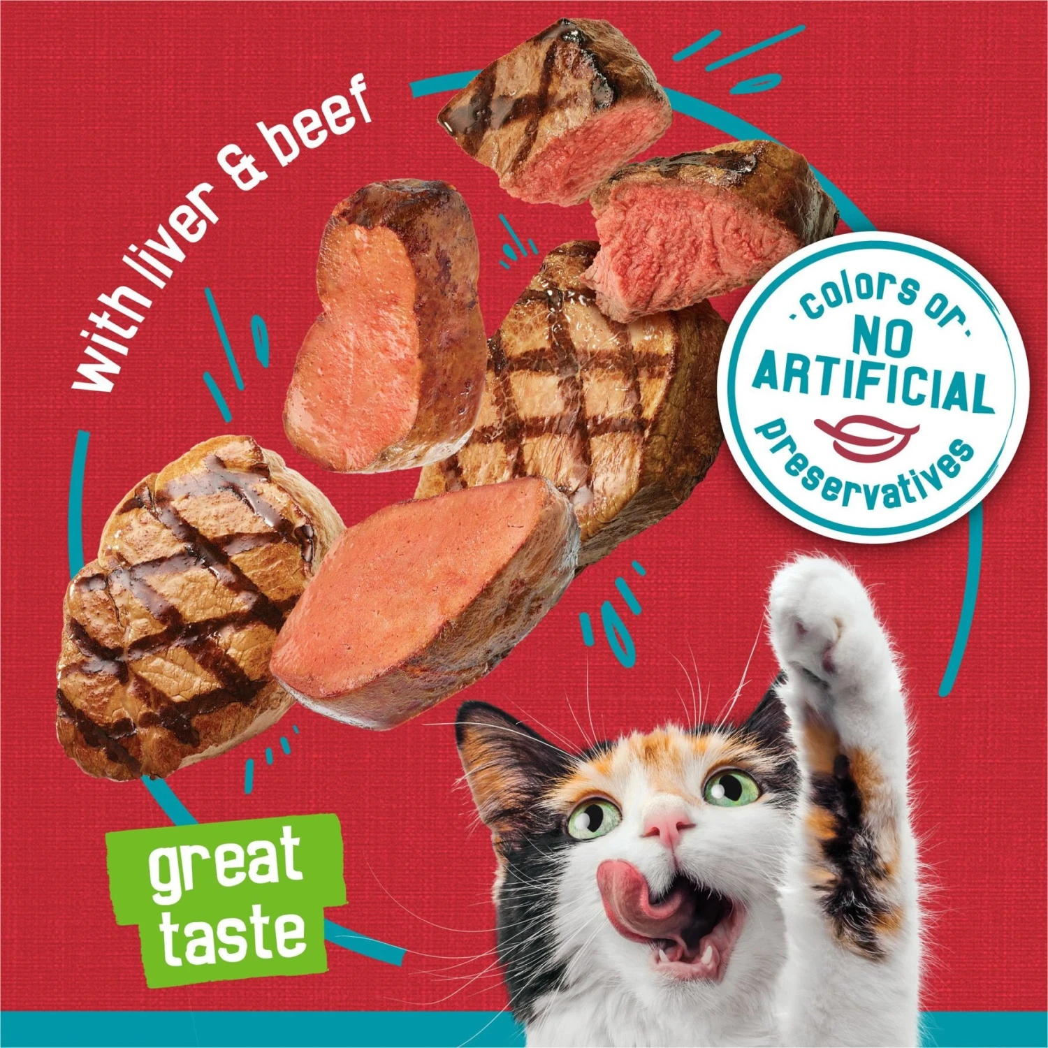 Friskies Tasty Treasures Pate Liver & Beef Wet Cat Food 6 Friskies Tasty Treasures Pate Liver & Beef Wet Cat Food - Image 4