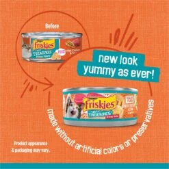 Friskies Tasty Treasures Chicken, Tuna & Scallop Flavor In Gravy Canned Cat Food -PurePet Bites Shop 76344 PT1. AC SS1800 V1700157913